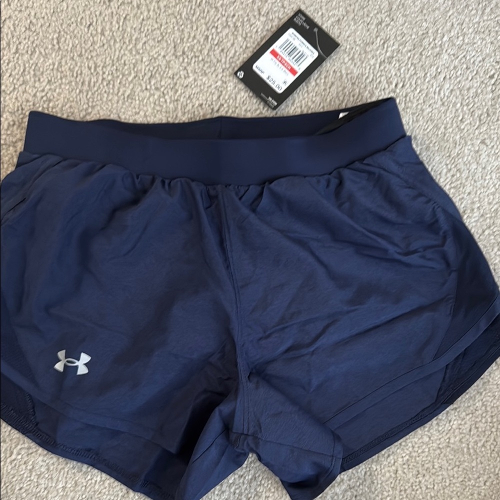 Under Armour Blue Athletic Shorts Lightweight Breathable